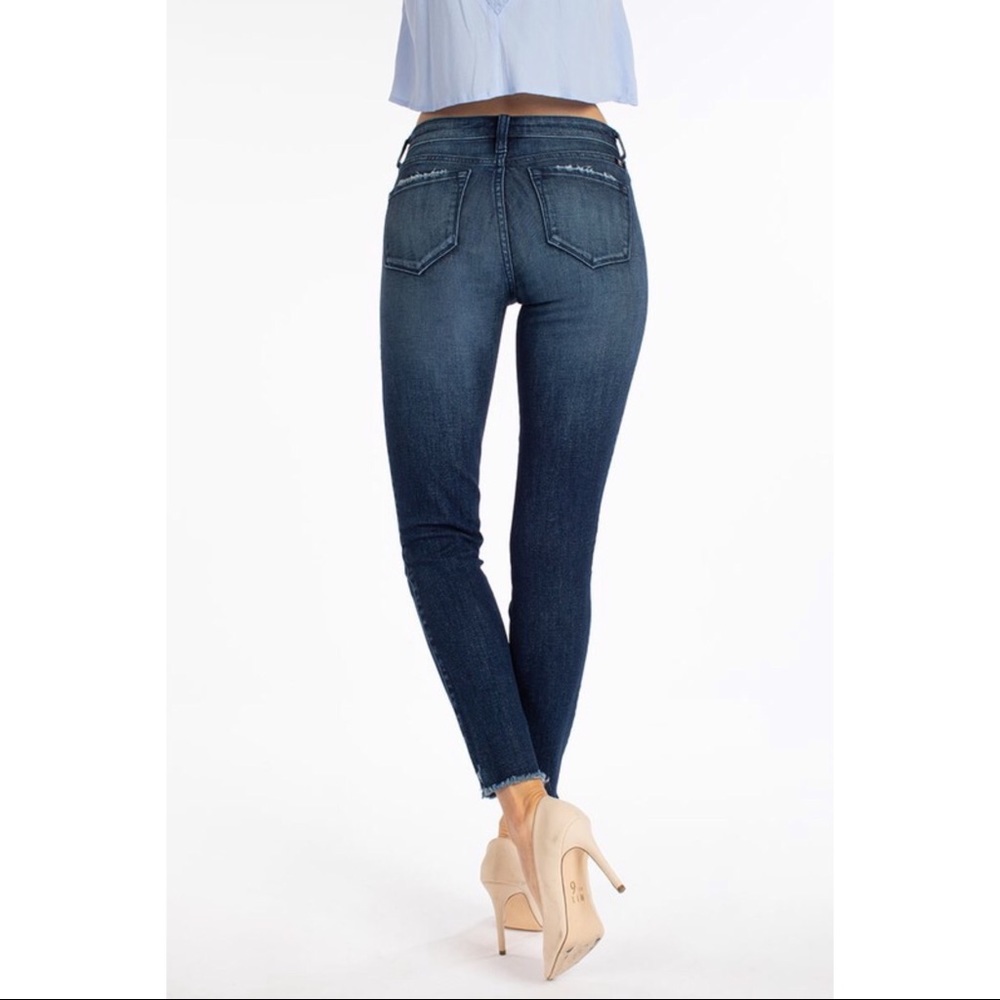 ⭐️last pair⭐️ kancan mid rise ankle length skinny - Picture 2 of 8
